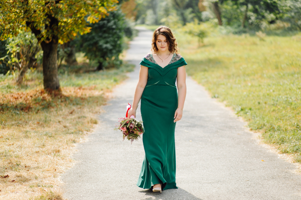 Emerald Green Prom Dress